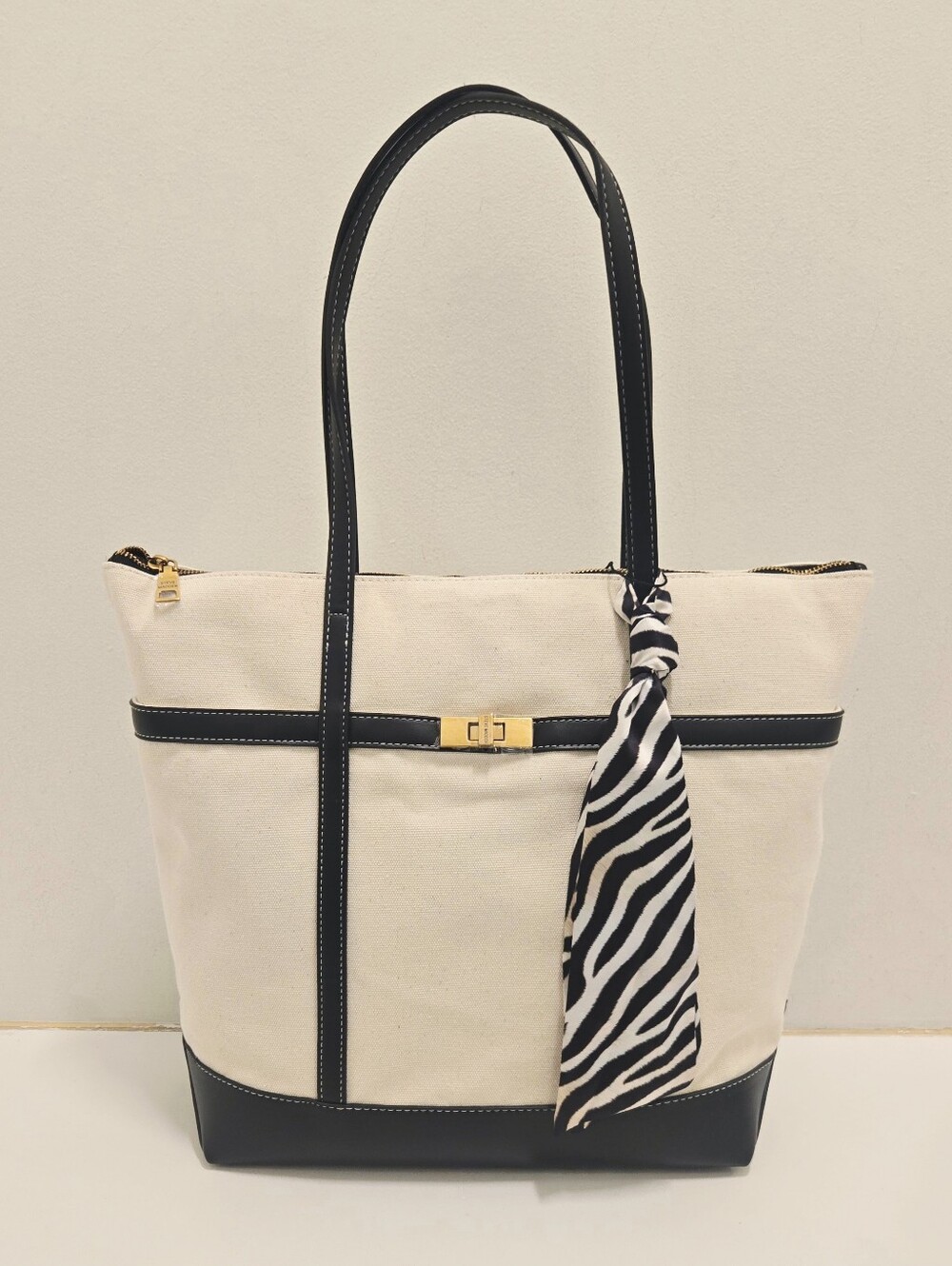 NEW Steve Madden Canvas Tote Handbag